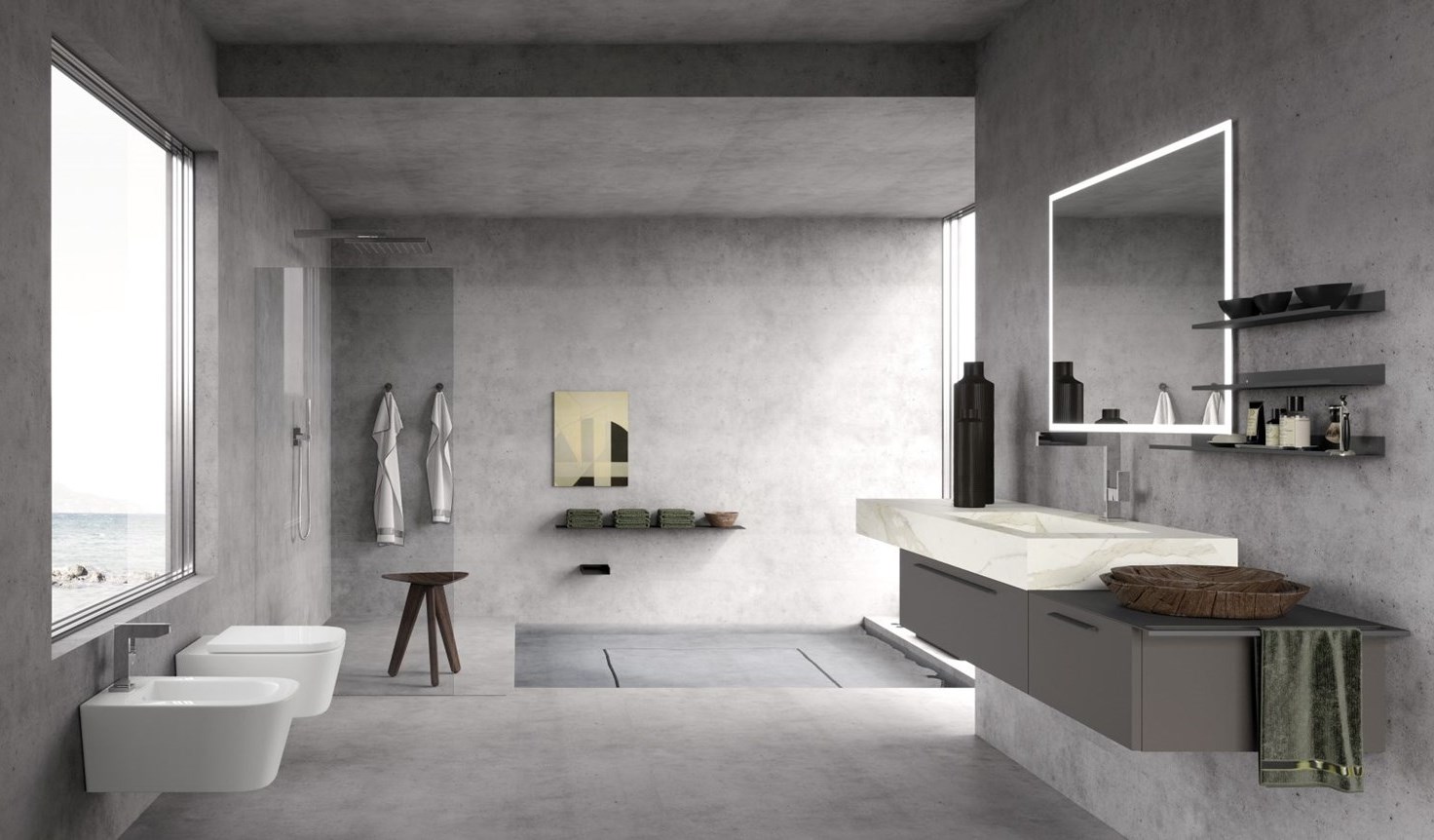 arredo bagno angolare