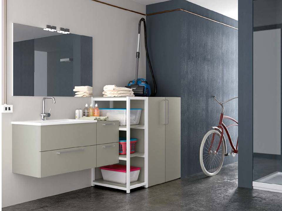 mobili da bagno industrial style