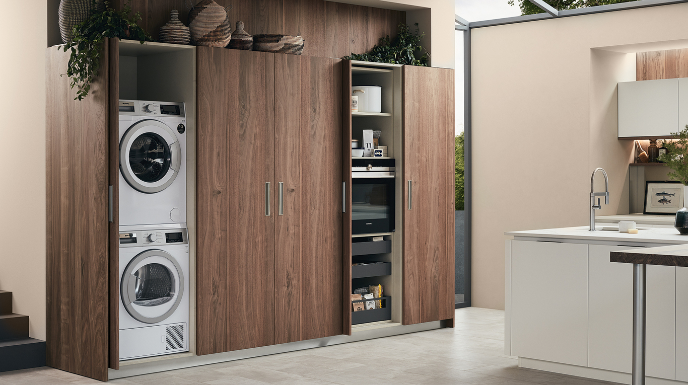 veneta cucine colonna porta lavatrice e asciugatrice