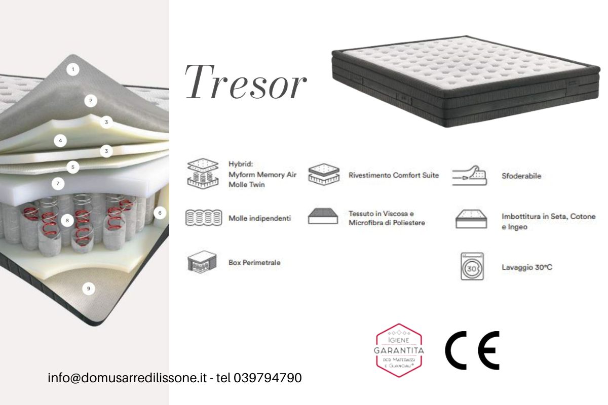 MATERASSO TRESOR DORELAN