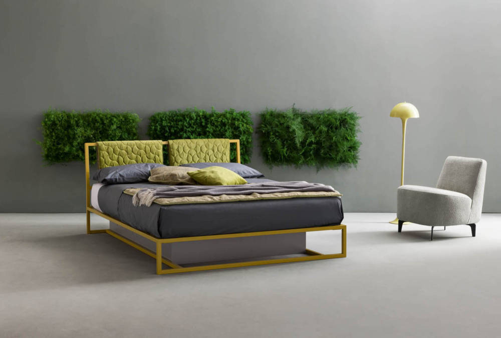 Letto Frame Double con contenitore 