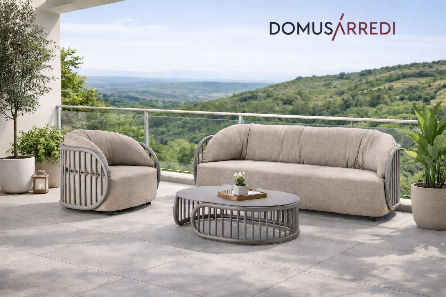 Arredo terrazzi e giardini