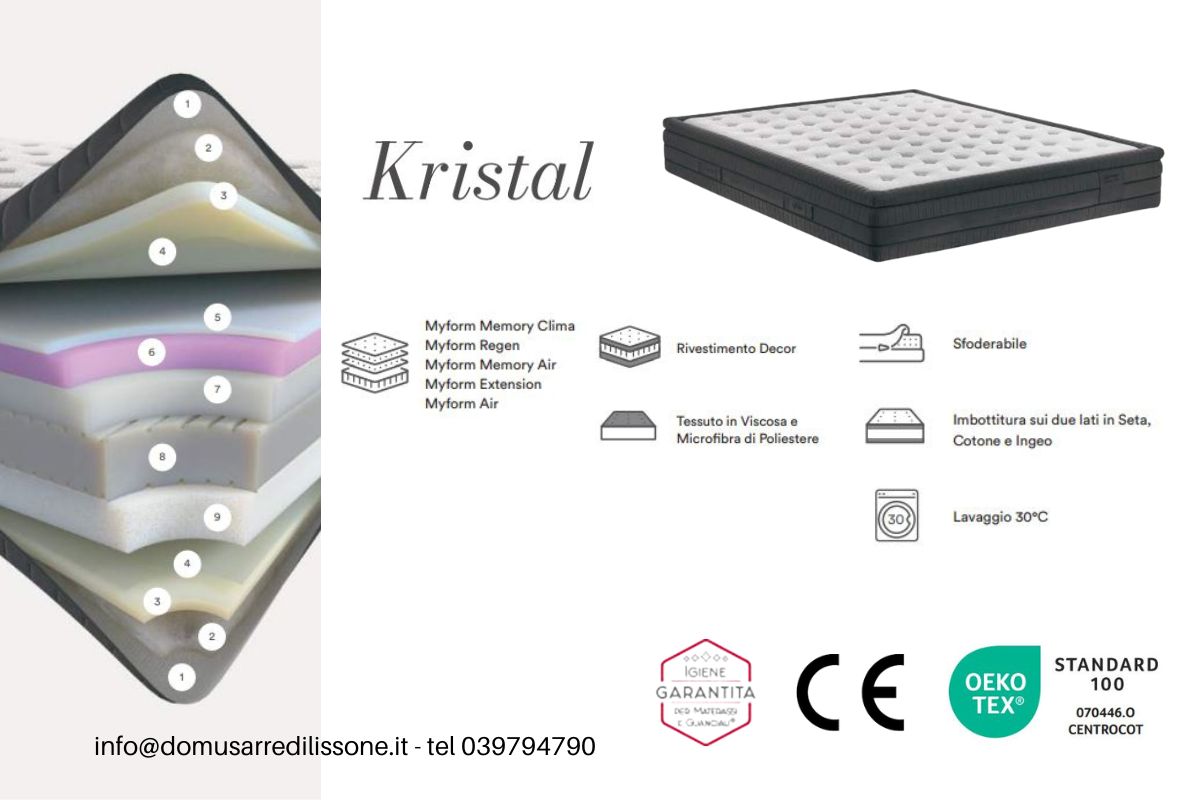 MATERASSO KRISTAL DORELAN