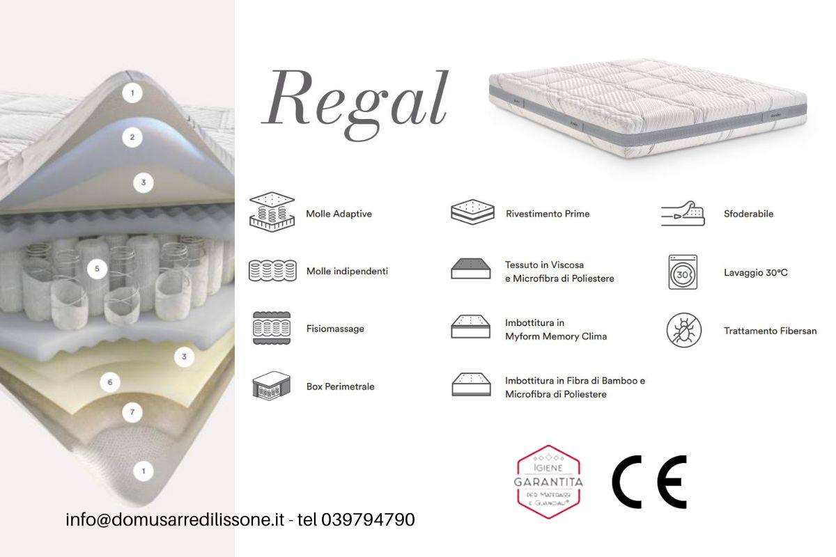 MATERASSO REGAL DORELAN