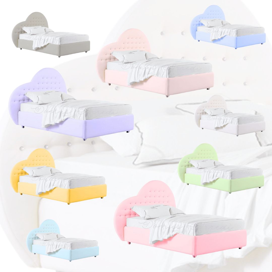 letto lilla per principessa