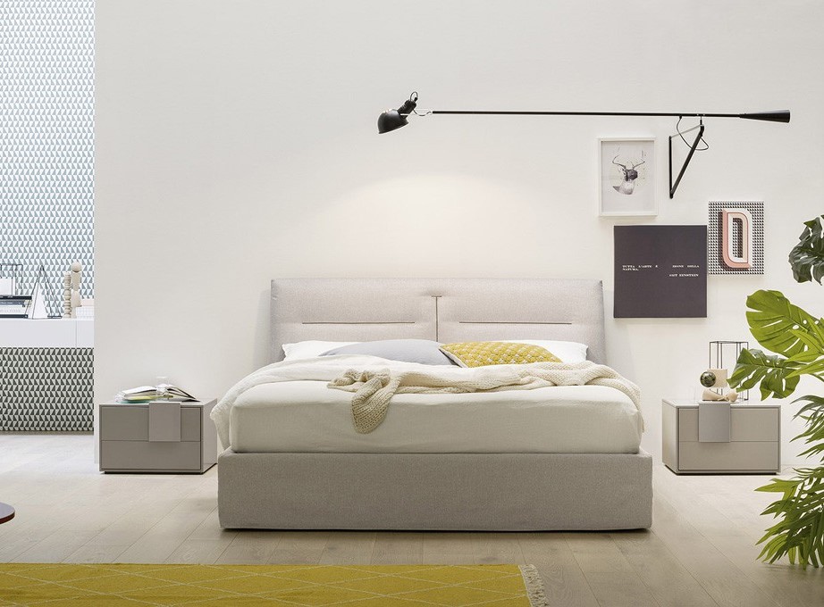 letto matrimoniale imbottito