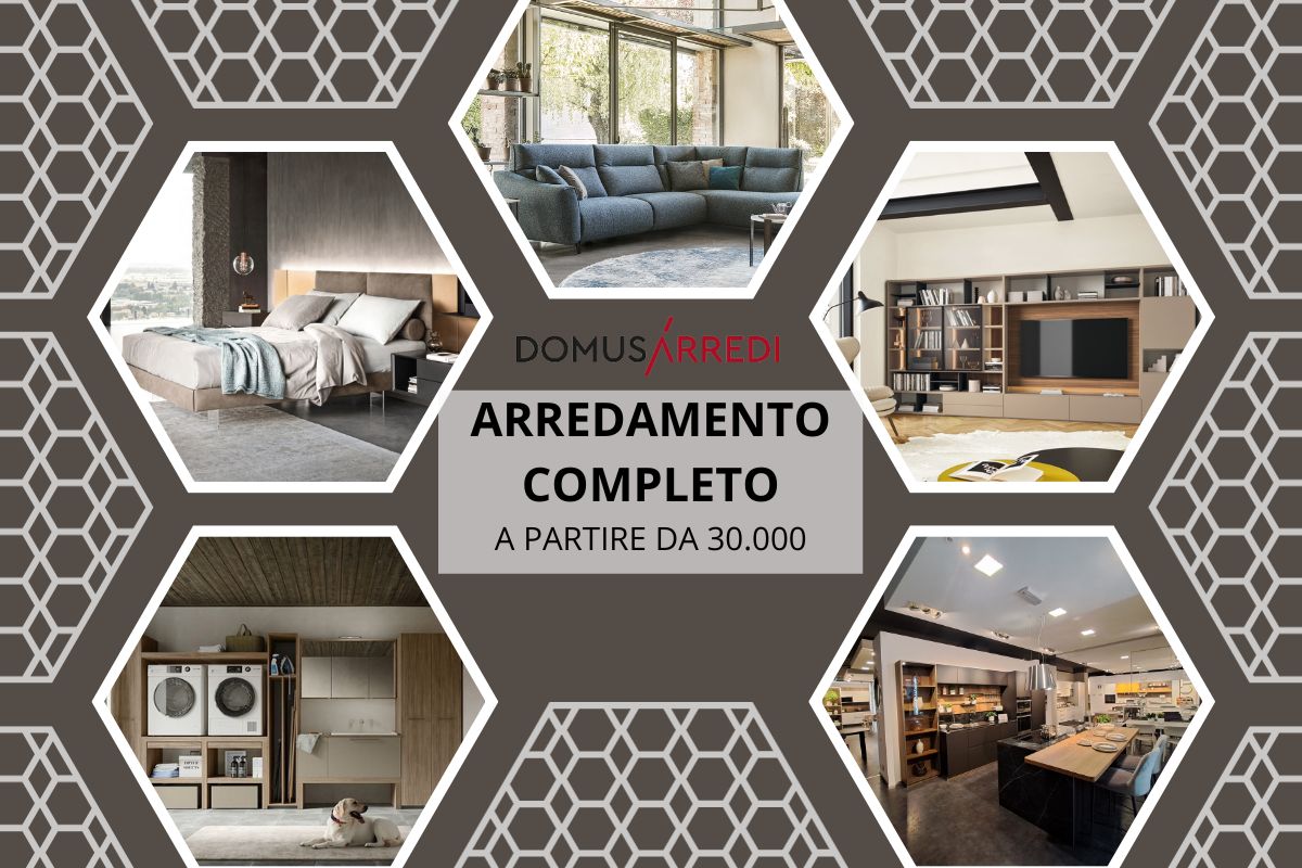 arredo completo Design da 30.000 euro 