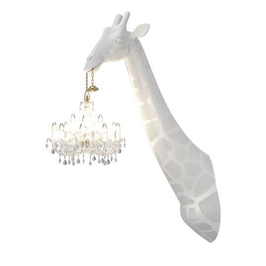 Giraffe in love Wall Lamp