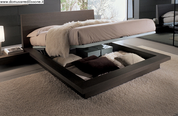letto con contenitore tango Fimar Mobili 