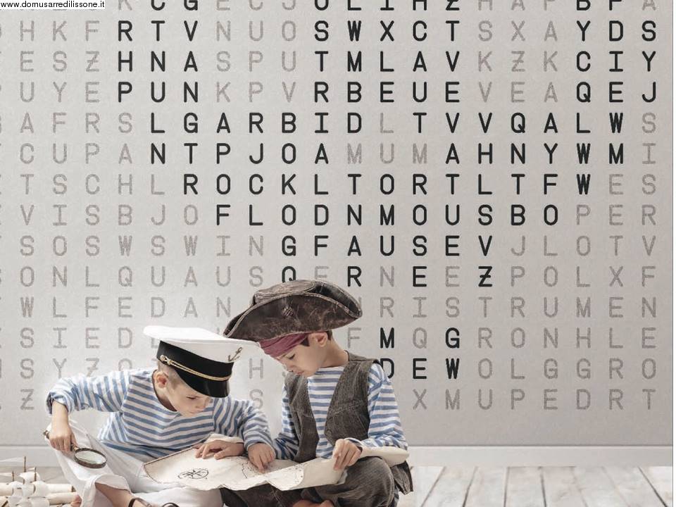 tappezzeria con lettere