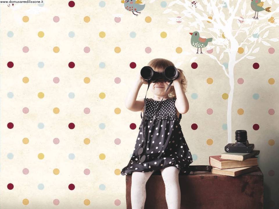 carta da parati per cameretta da bambini