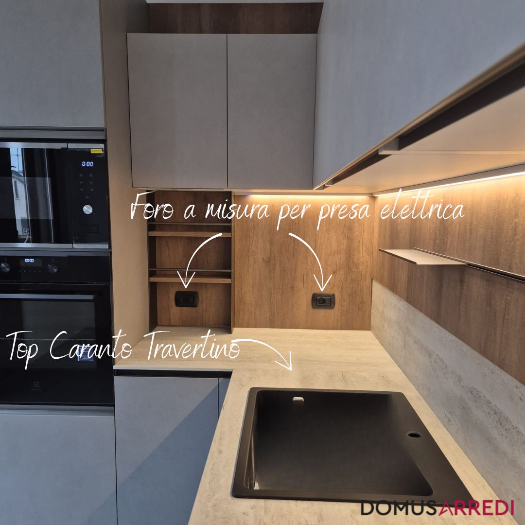 Qual è l’altezza giusta della cucina? Guida ergonomica completa | Domus Arredi Lissone