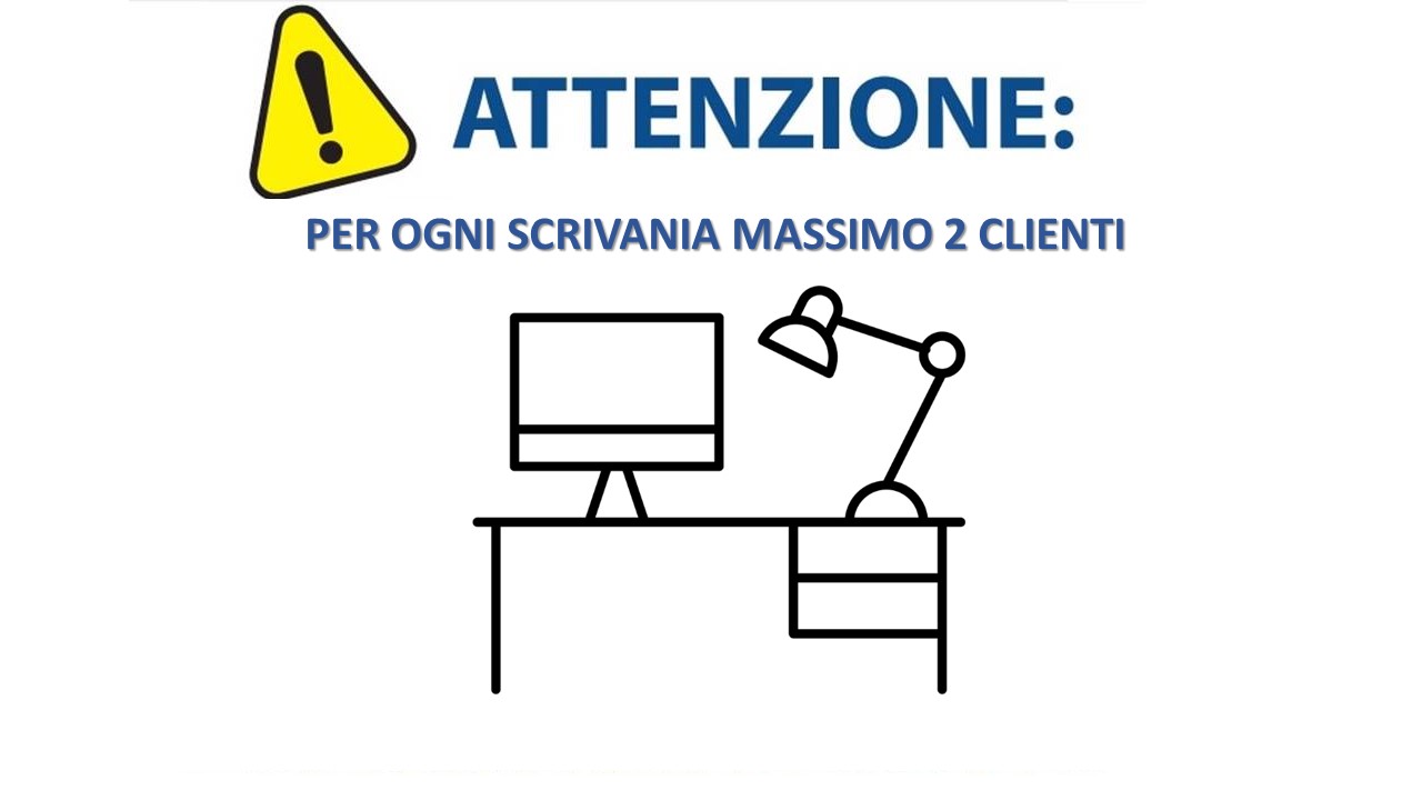 Visita consentita a un massimo di 2 persone per nucleo familiare